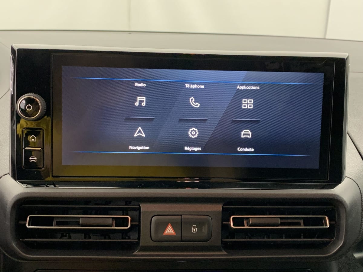 PEUGEOT PARTNER XL 950 KG BLUEHDI 130 S S EAT8 + Pack Caméra + Pack Techno