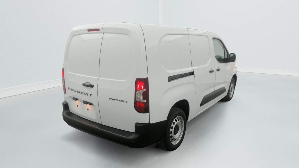 PEUGEOT PARTNER XL 950 KG BLUEHDI 130 S S EAT8 + Pack Caméra + Pack Techno