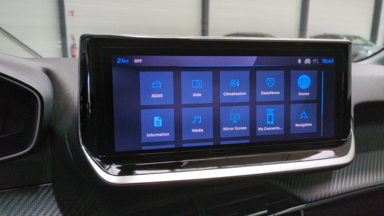 PEUGEOT 208 HYBRID 110 E-DCS6 ALLURE + ANGLES MORTS + NAVI