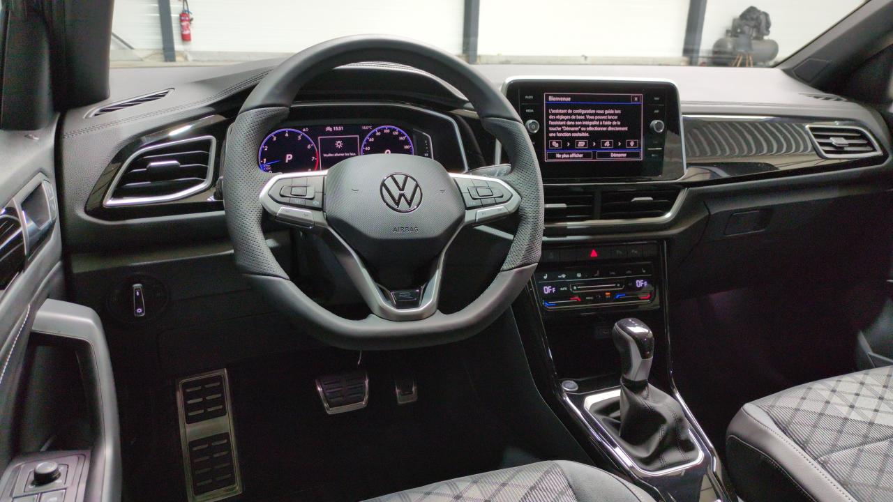 VOLKSWAGEN T-ROC 1.5 TSI EVO2 150 START/STOP DSG7 R-LINE EDITION + HAYON MAINS LIBRES + SIEGES CHAUFFANTS