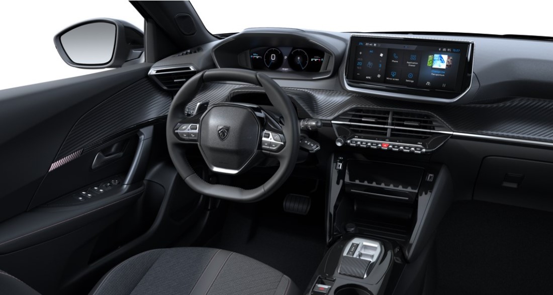 PEUGEOT 2008 HYBRID 145 E-DCS6 + ANGLES MORTS + CAMERA 360