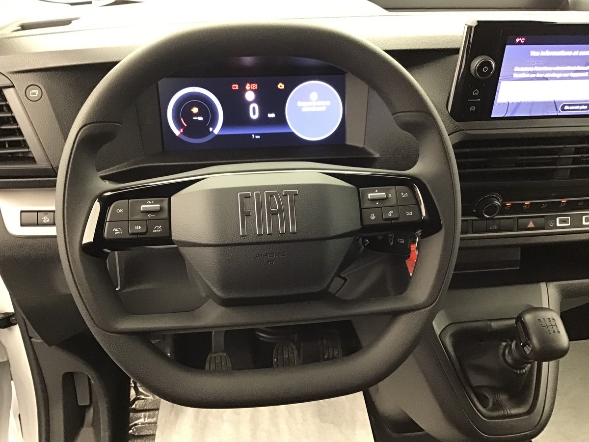 FIAT SCUDO L3 VAN 2.0 Turbo D 145ch Bvm6 Van + Caméra recul + Apple CarPlay + Android auto