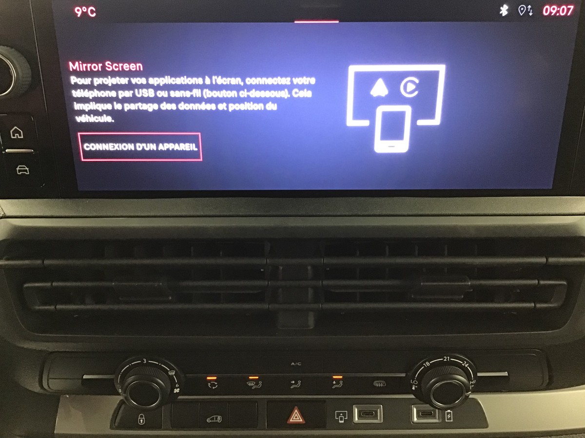 FIAT SCUDO L3 VAN 2.0 Turbo D 145ch Bvm6 Van + Caméra recul + Apple CarPlay + Android auto