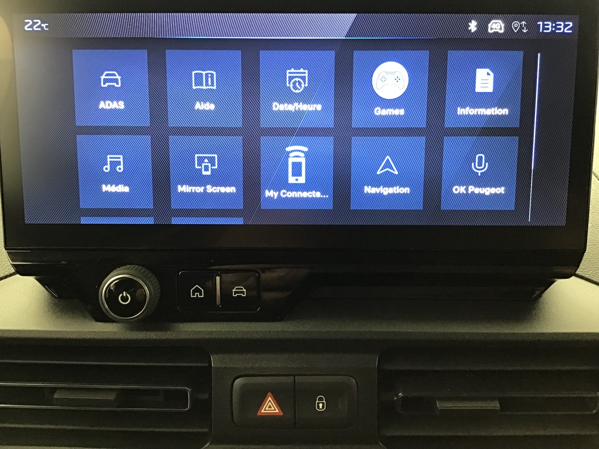 PEUGEOT PARTNER STANDARD HEAVY 1000 KG VAN 1.5 Bluehdi 130ch Eat8 Van + ADML + Navigation