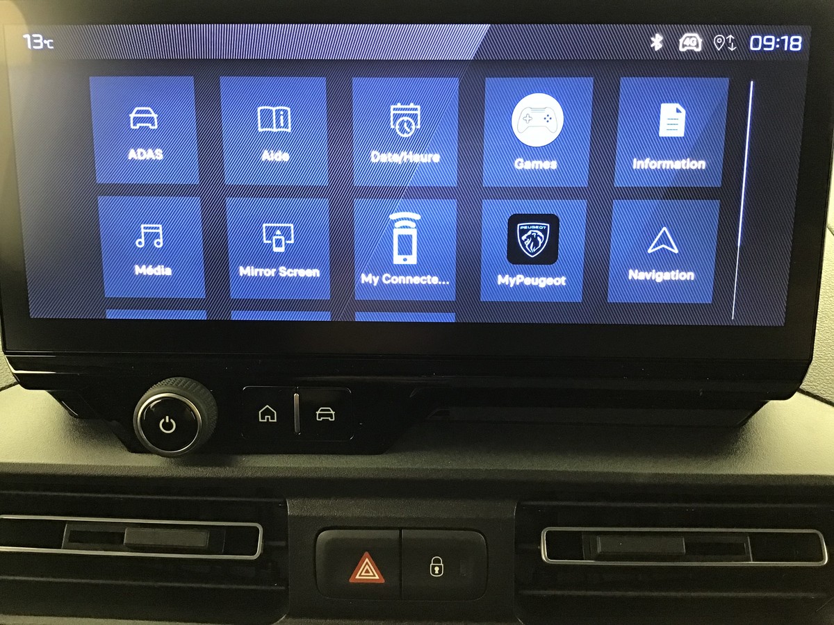 PEUGEOT PARTNER LONG HEAVY 1000 KG VAN 1.5 Bluehdi 130ch Eat8 Van + ADML + Navigation
