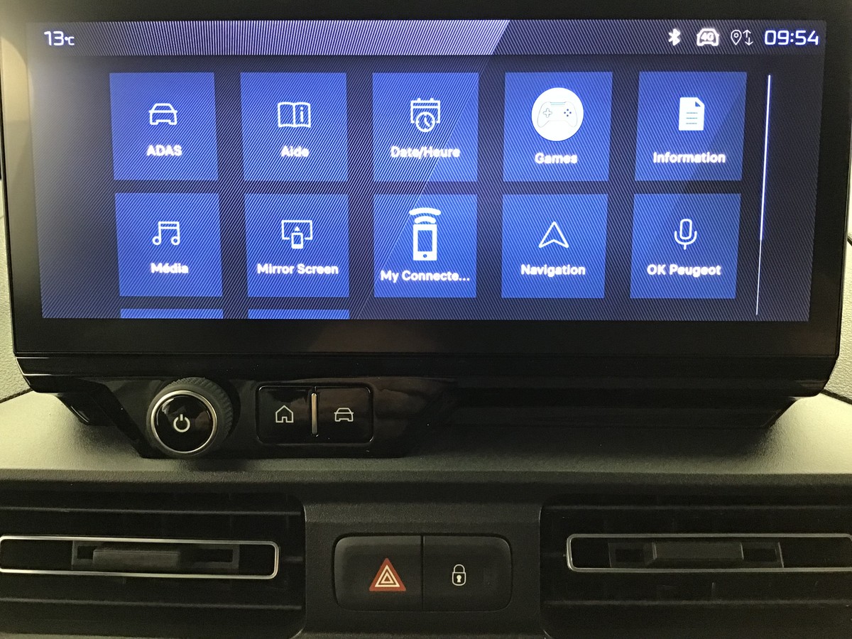 PEUGEOT PARTNER LONG HEAVY 1000 KG VAN 1.5 Bluehdi 130ch Eat8 Van + ADML + Navigation