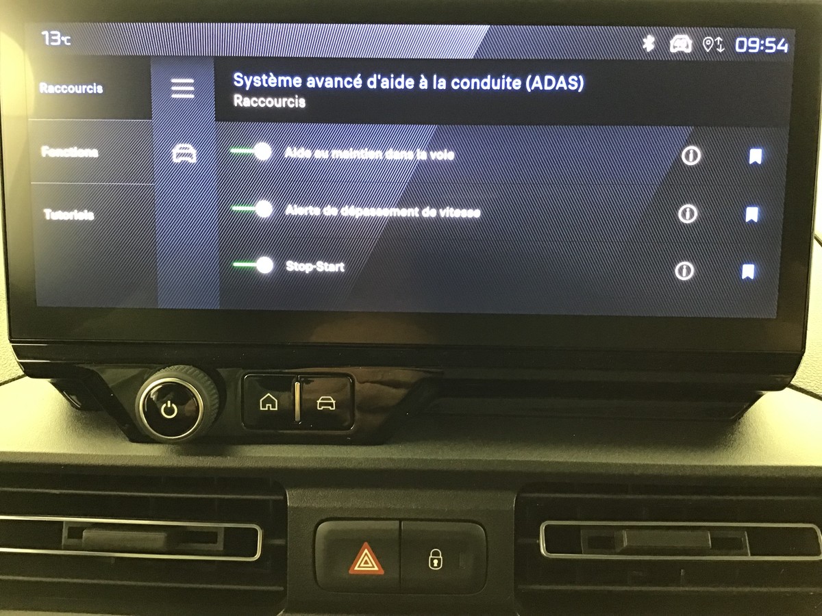 PEUGEOT PARTNER LONG HEAVY 1000 KG VAN 1.5 Bluehdi 130ch Eat8 Van + ADML + Navigation