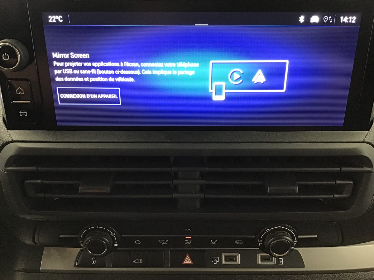 OPEL VIVARO FOURGON L3 VAN 2.0 Turbo D 145ch Bvm6 Van + Navigation + Apple carplay + Android auto
