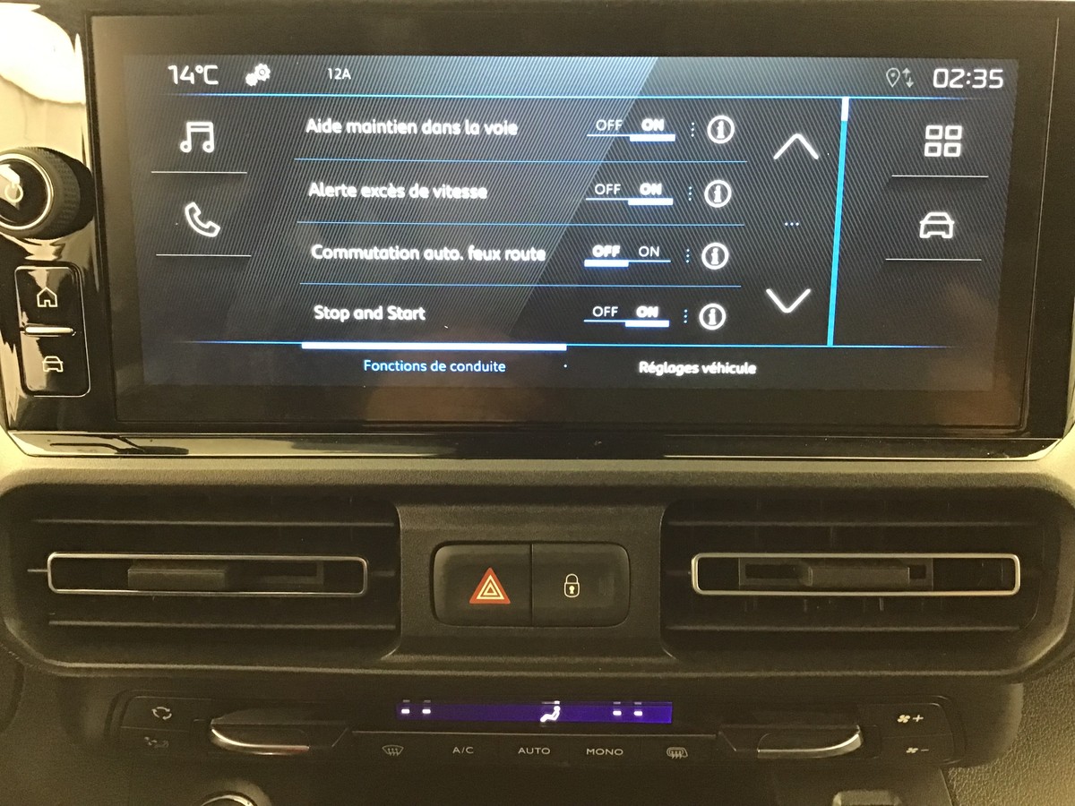 PEUGEOT PARTNER STANDARD LIGHT 650 KG VAN 1.5 Bluehdi 130ch Eat8 Van