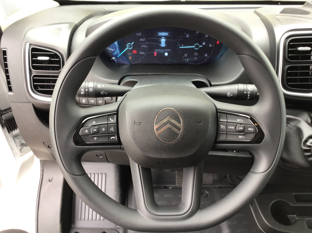 CITROEN JUMPER FOURGON TOLE 33 L2H2 120 S&S BVM6 + PORTES AVEC OUVERTURES 270° + ROUE DE SECOURS