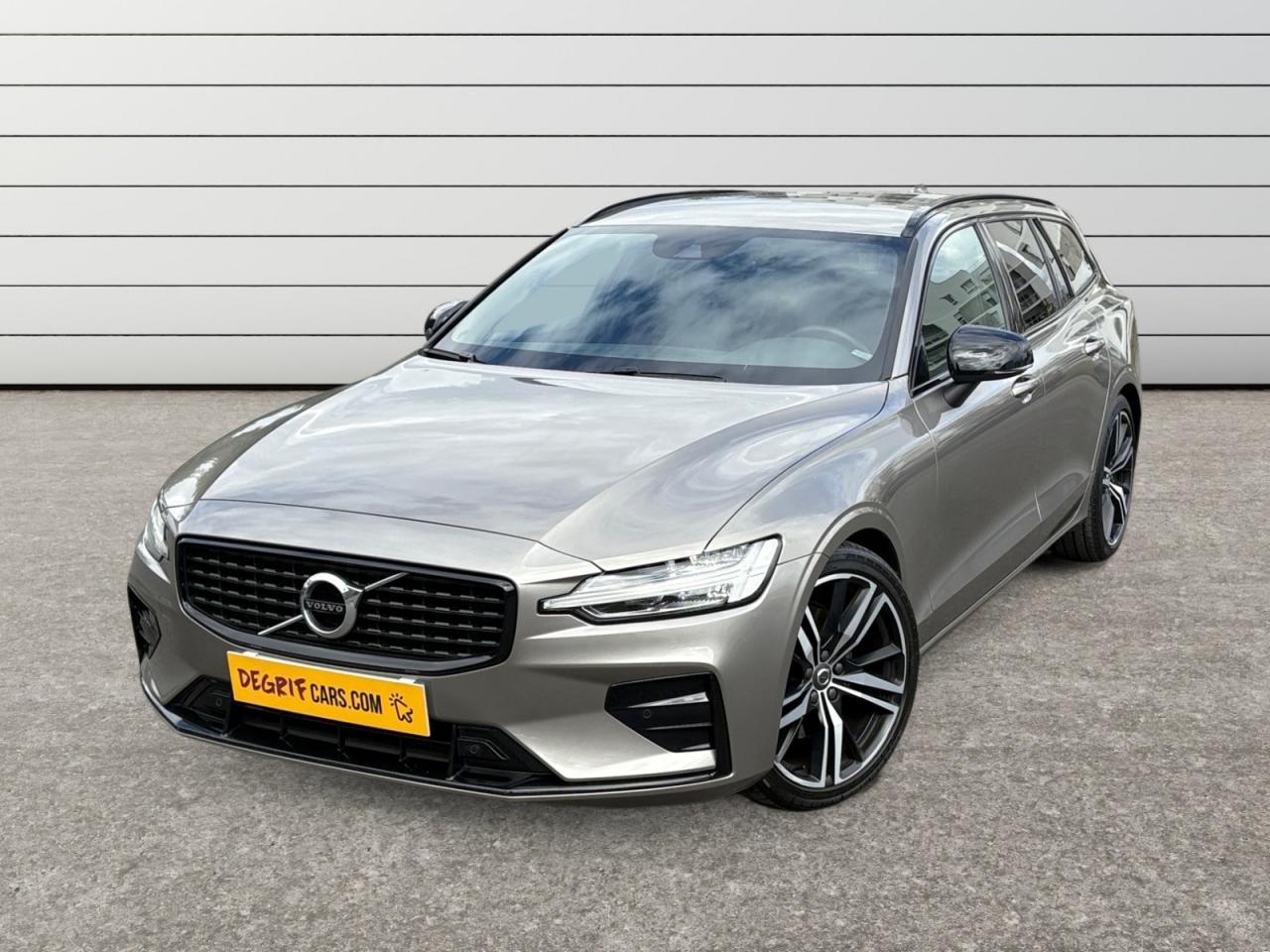 VOLVO V60 B4 Micro-Hybride Diesel 197 Geartronic R-Design - TVA RECUPERABLE + ATTELAGE