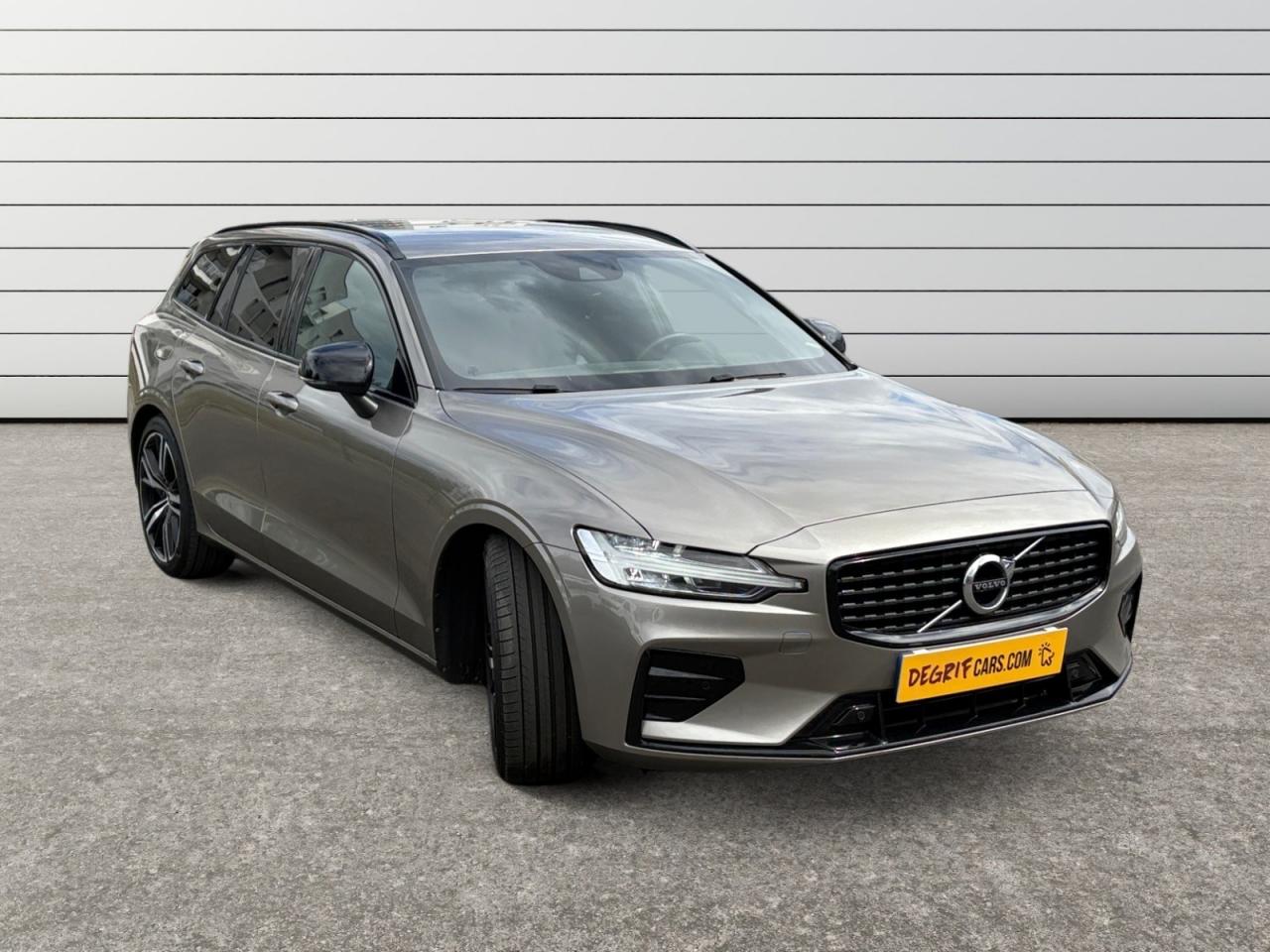 VOLVO V60 B4 Micro-Hybride Diesel 197 Geartronic R-Design - TVA RECUPERABLE + ATTELAGE