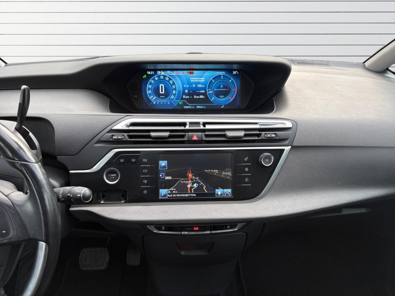 CITROEN C4 PICASSO Grand 2.0 BlueHDi 150 EAT6 Exclusive + TOIT PANO + CAMERA 360 + JBL + ATTELAGE + 7 PLACES