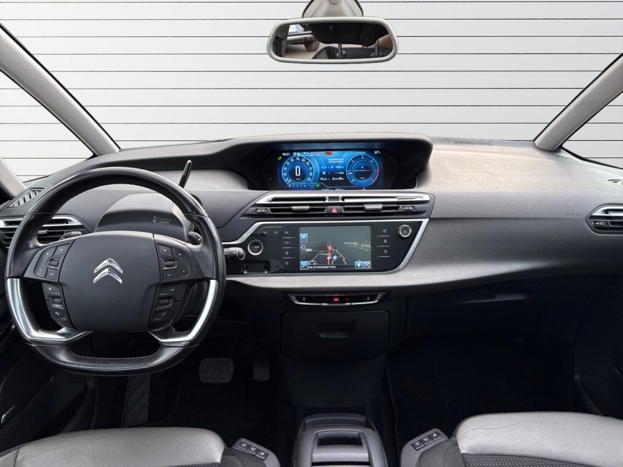 CITROEN C4 PICASSO Grand 2.0 BlueHDi 150 EAT6 Exclusive + TOIT PANO + CAMERA 360 + JBL + ATTELAGE + 7 PLACES