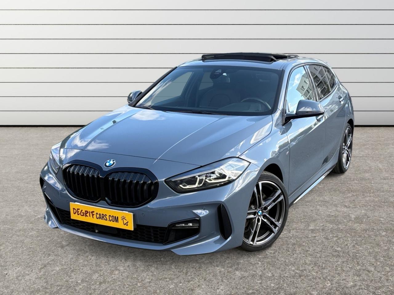 BMW SERIE 1 118d BVA F40 M Sport + TOIT OUVR + CUIR + SHADOW LINE + HAYON ELEC + TVA RECUPERABLE