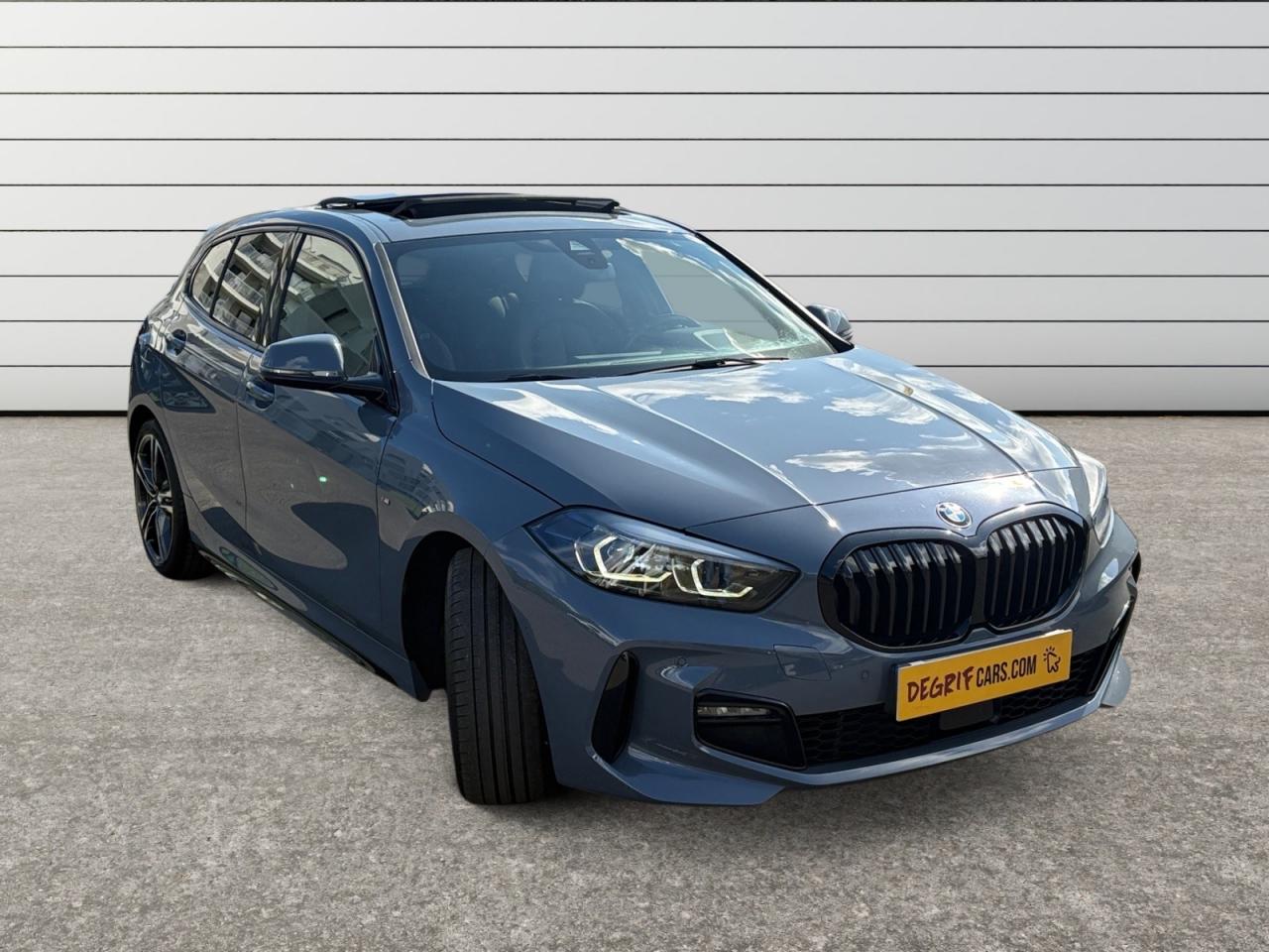 BMW SERIE 1 118d BVA F40 M Sport + TOIT OUVR + CUIR + SHADOW LINE + HAYON ELEC + TVA RECUPERABLE