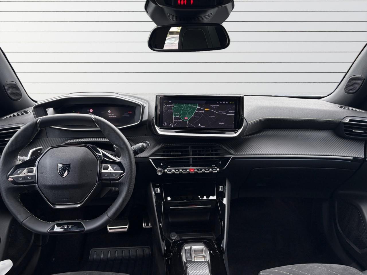PEUGEOT 2008 HYBRID 145 GT 1.2 Hybrid 136 e-DCS6 + TOIT OUVR + CAMERA 360 + SIEGE ELEC MASSANT + ALCANTARA + TVA