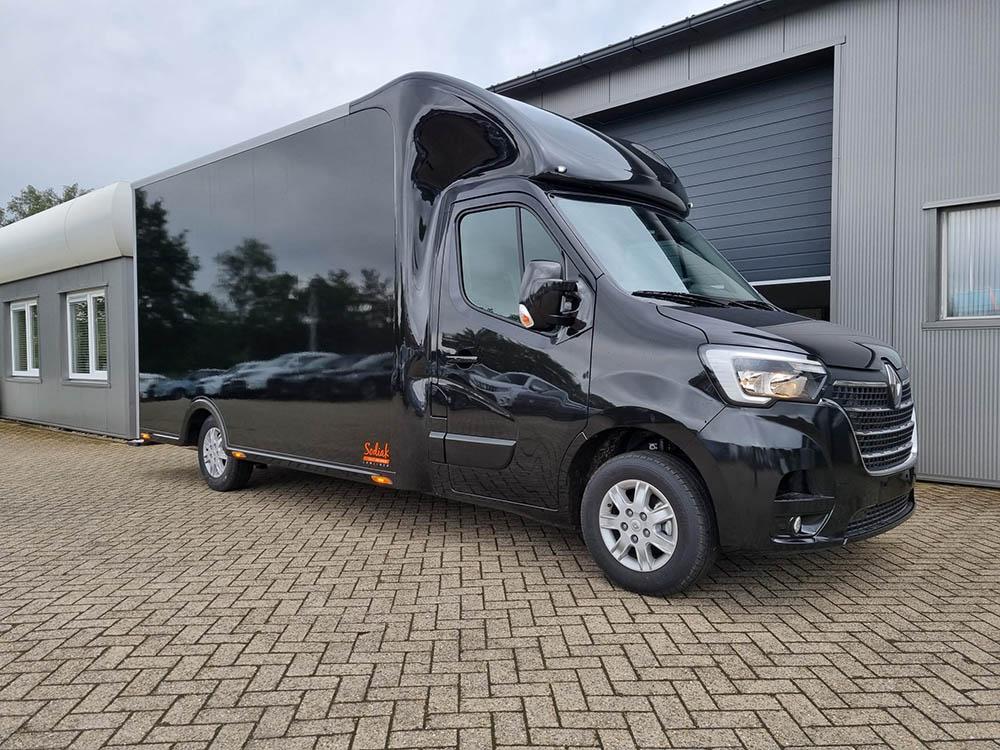 RENAULT MASTER Kofferaufbau 2.3 dCi 165PS 3,5t 3-Sitzer Klima Navi RÃ¼ckf.Kamera HecktÃ¼ren 270Â° Innenraumverkleidung Laderaum 4100x2120