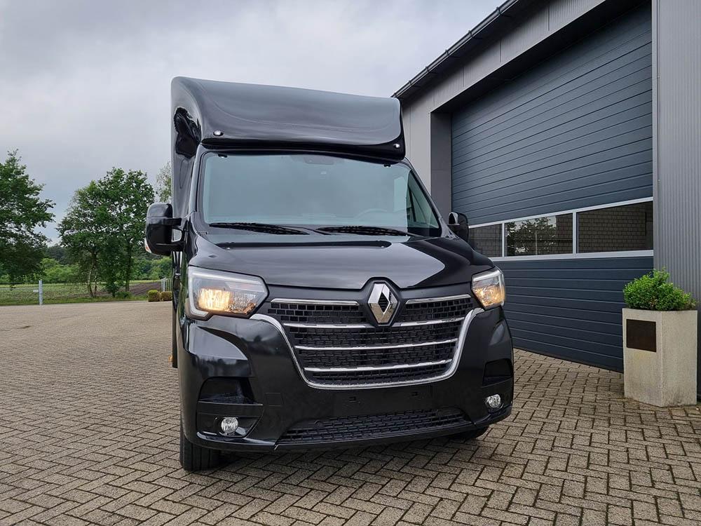 RENAULT MASTER Kofferaufbau 2.3 dCi 165PS 3,5t 3-Sitzer Klima Navi RÃ¼ckf.Kamera HecktÃ¼ren 270Â° Innenraumverkleidung Laderaum 4100x2120