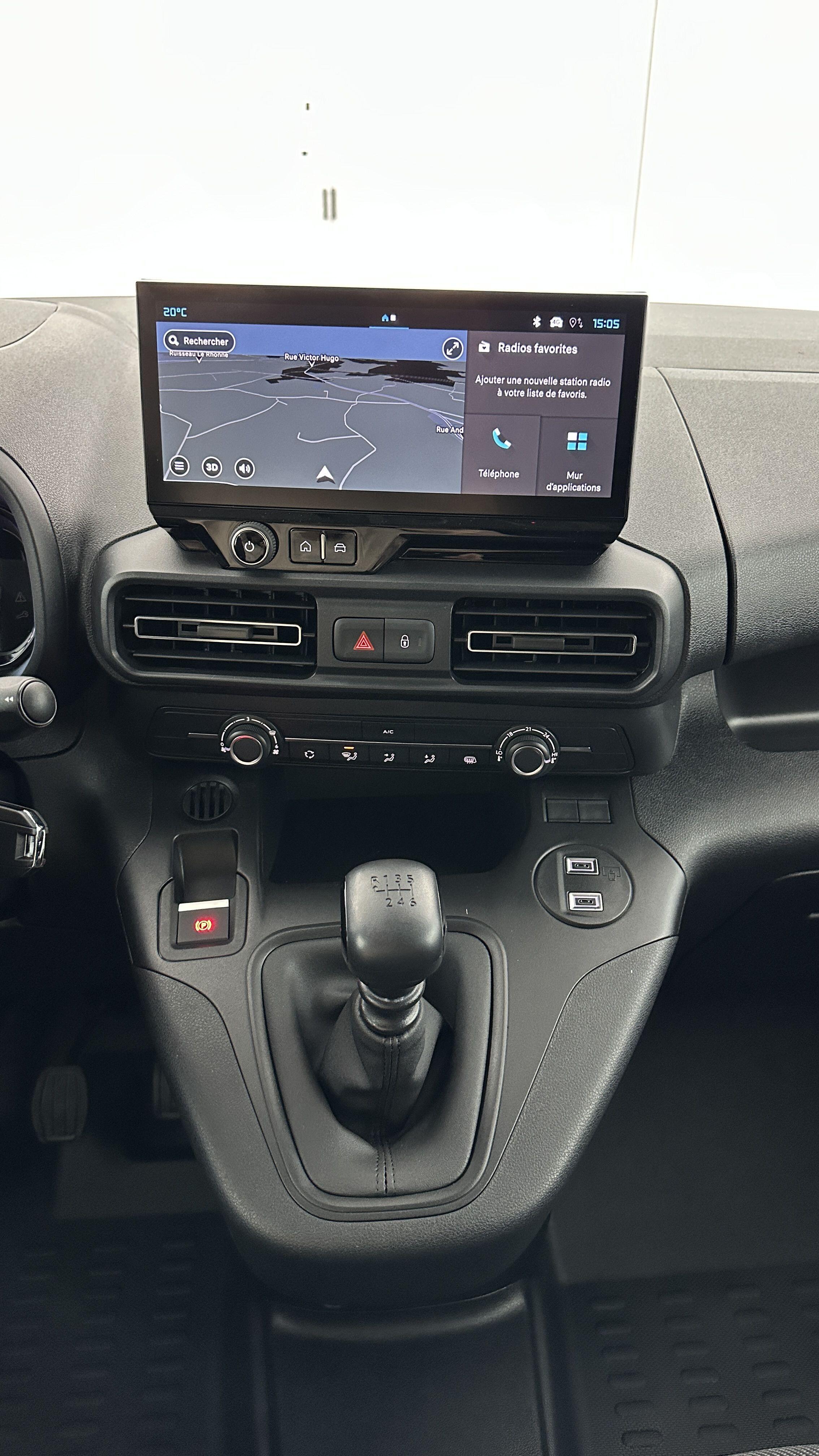 CITROEN BERLINGO VAN III M 650kg 1.5 BlueHDi 100ch Light + Pack Premium Connect