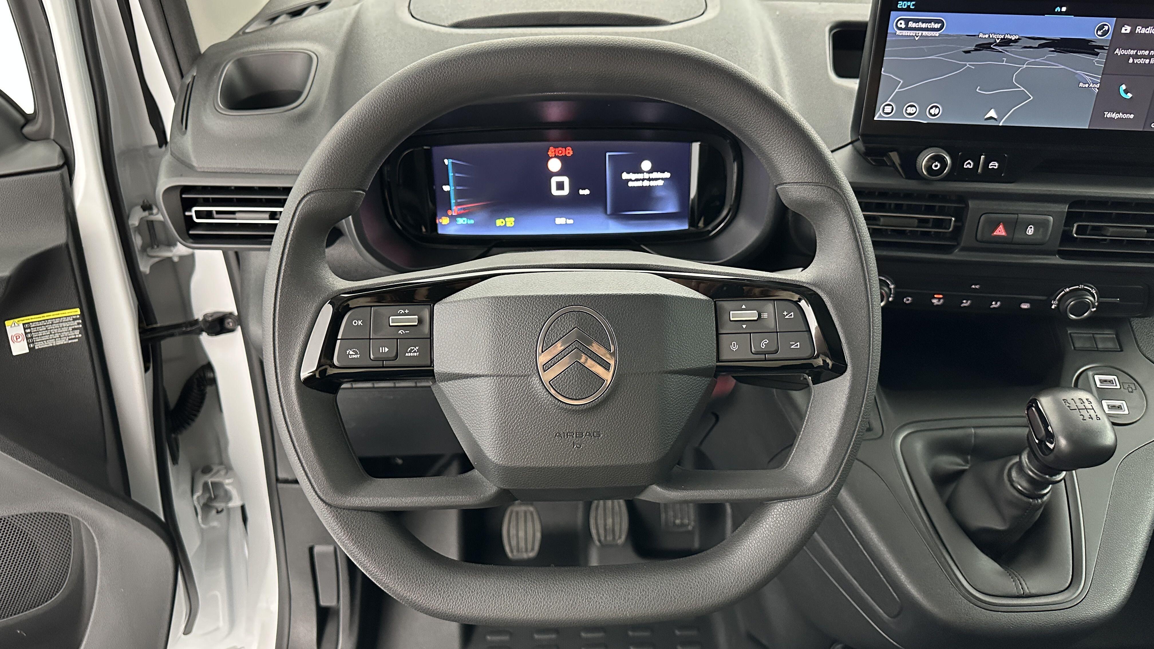 CITROEN BERLINGO VAN III M 650kg 1.5 BlueHDi 100ch Light + Pack Premium Connect