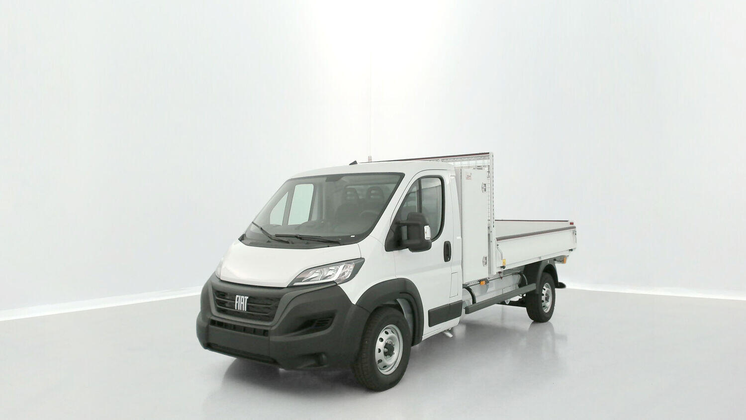 FIAT Ducato cc 3.5 L 2.2 H3-Power 140ch Maxi Benne Acier + Coffre JPM