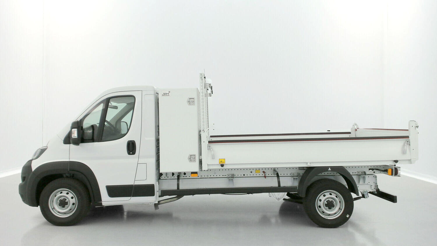 FIAT Ducato cc 3.5 L 2.2 H3-Power 140ch Maxi Benne Acier + Coffre JPM