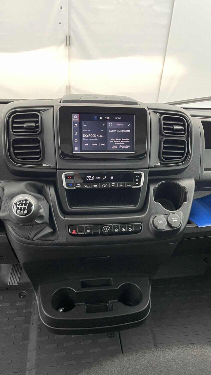 FIAT Ducato cc 3.5 L 2.2 H3-Power 140ch Maxi Benne Acier + Coffre JPM
