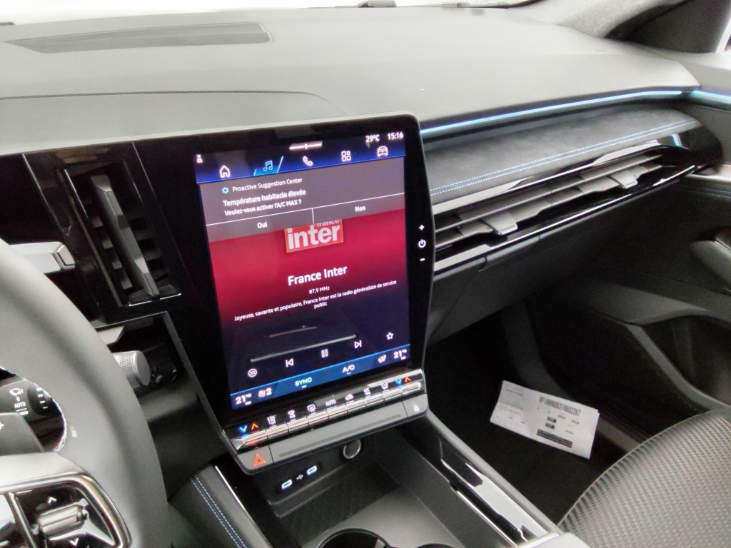 RENAULT ESPACE 1.2 E-TECH FULL HYBRID 200CH ESPRIT ALPINE 7 PLACES + PACK PARKING 360 + TOIT PANORAMIQUE