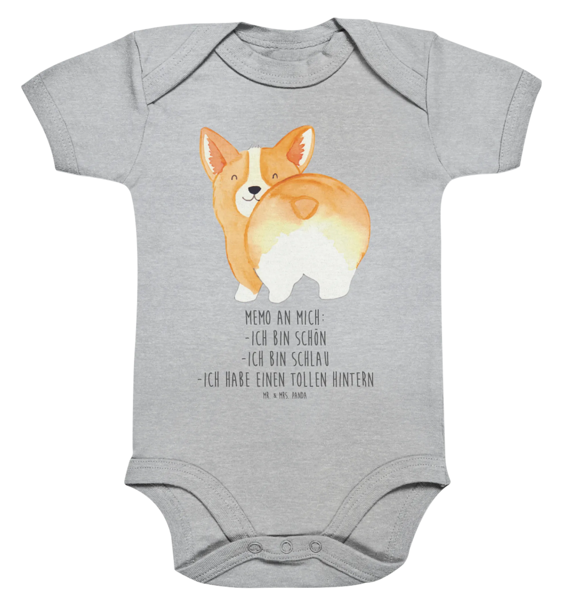 Organic Baby Body Corgi Po