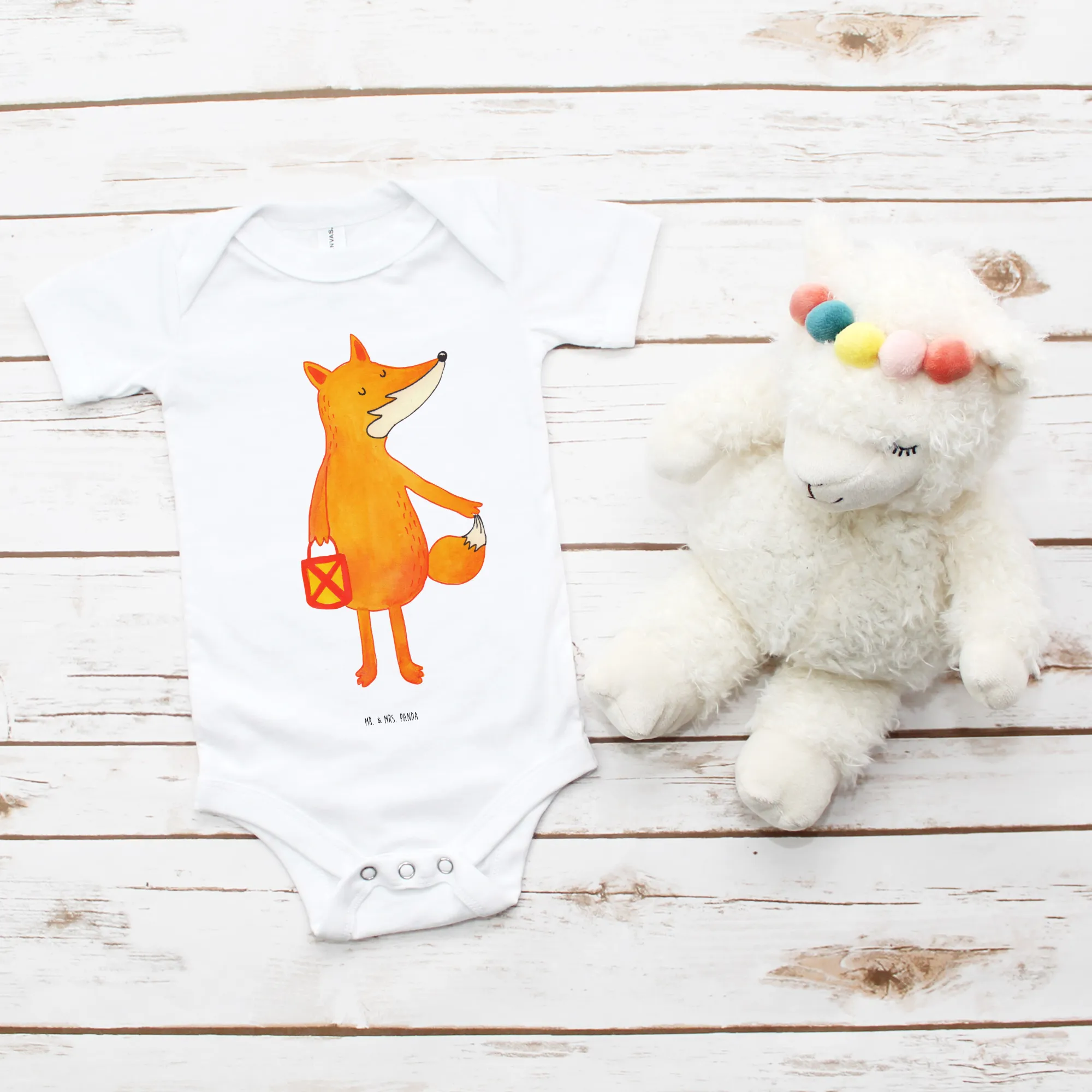 Organic Baby Body Fuchs Laterne