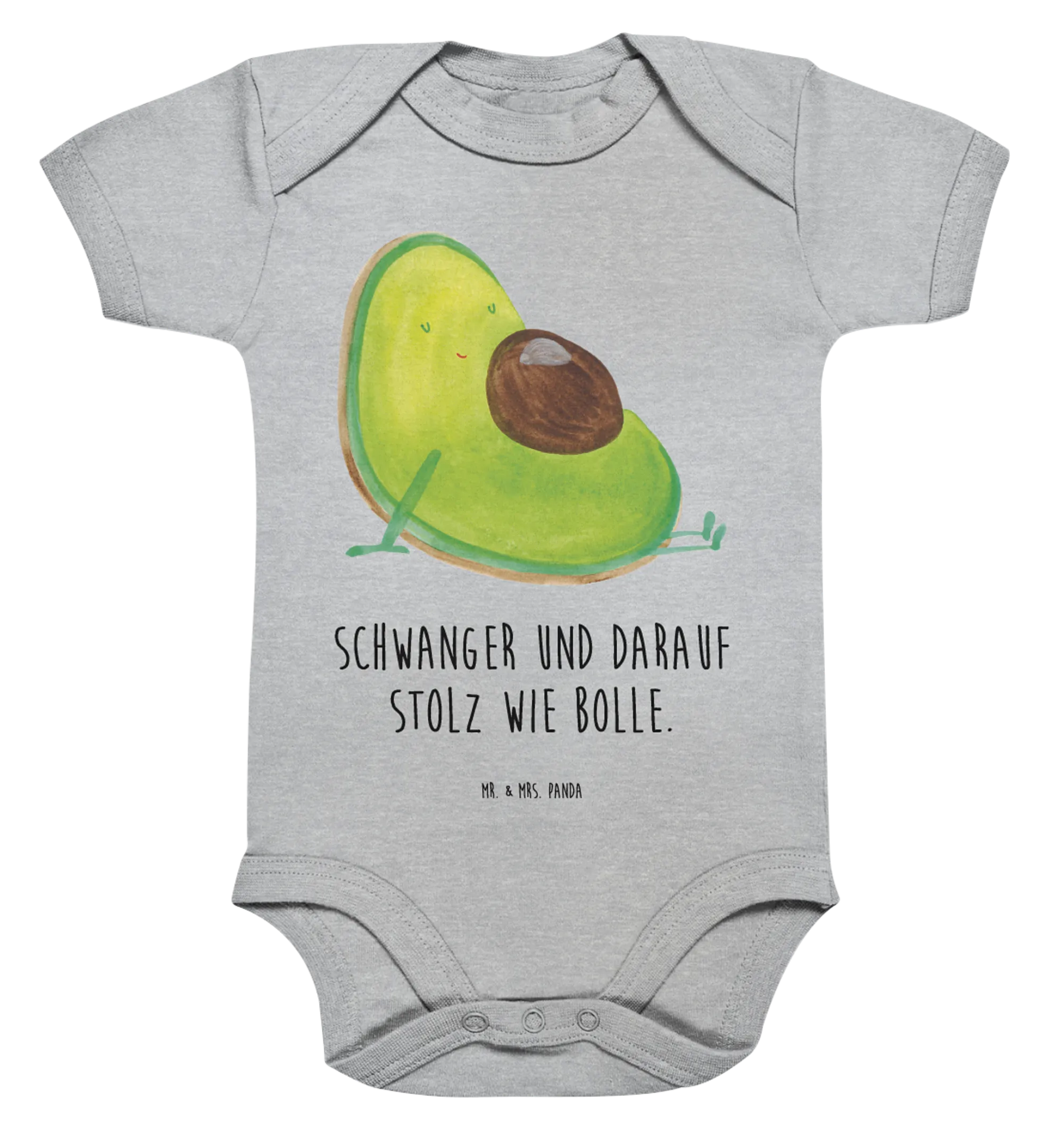 Organic Baby Body Avocado Schwangerschaft