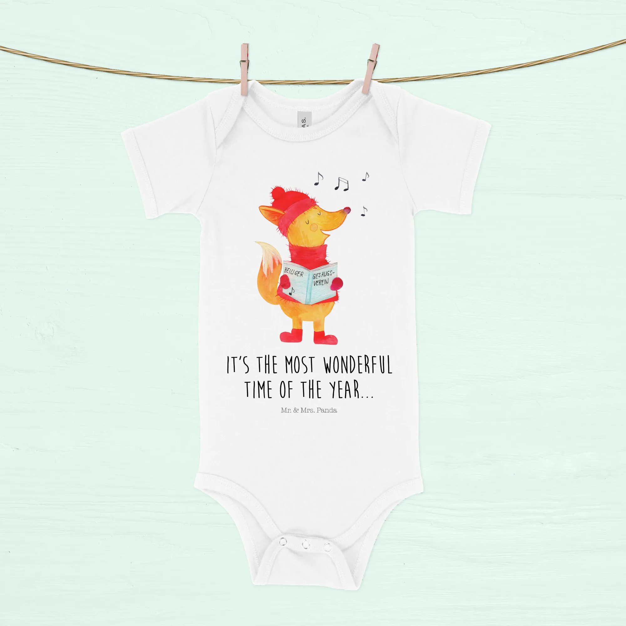 Organic Baby Body Fuchs Sänger