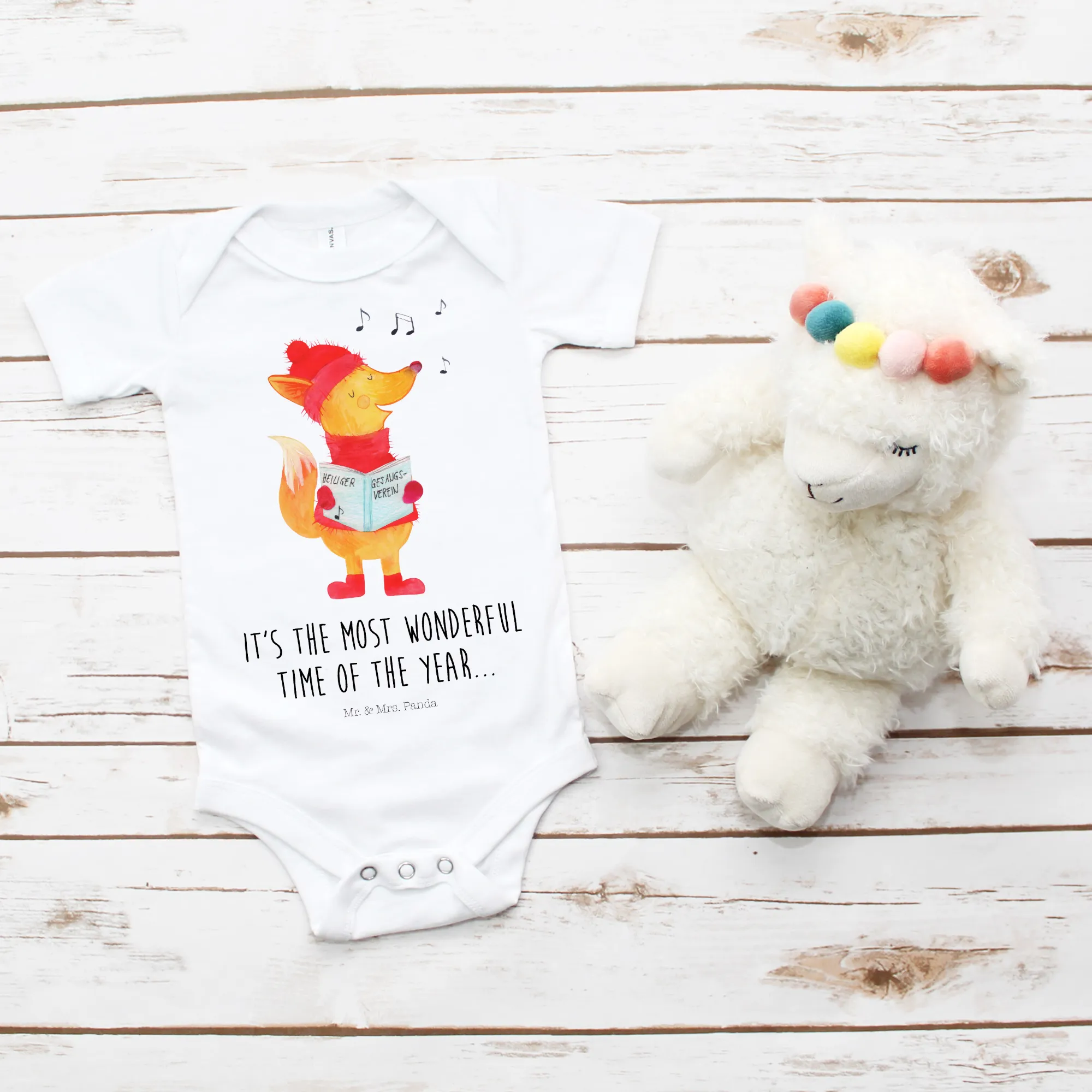 Organic Baby Body Fuchs Sänger