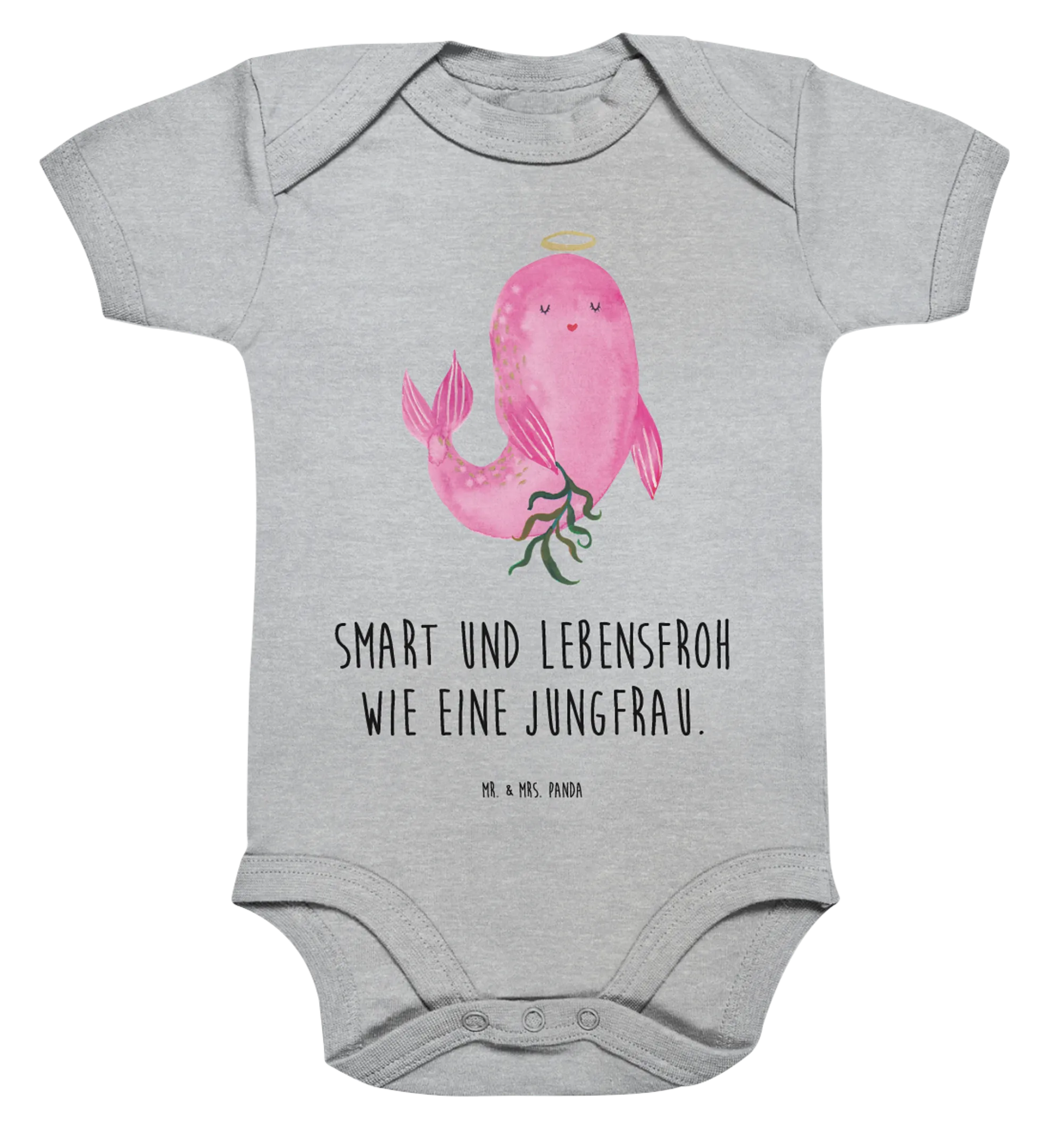 Organic Baby Body Sternzeichen Jungfrau