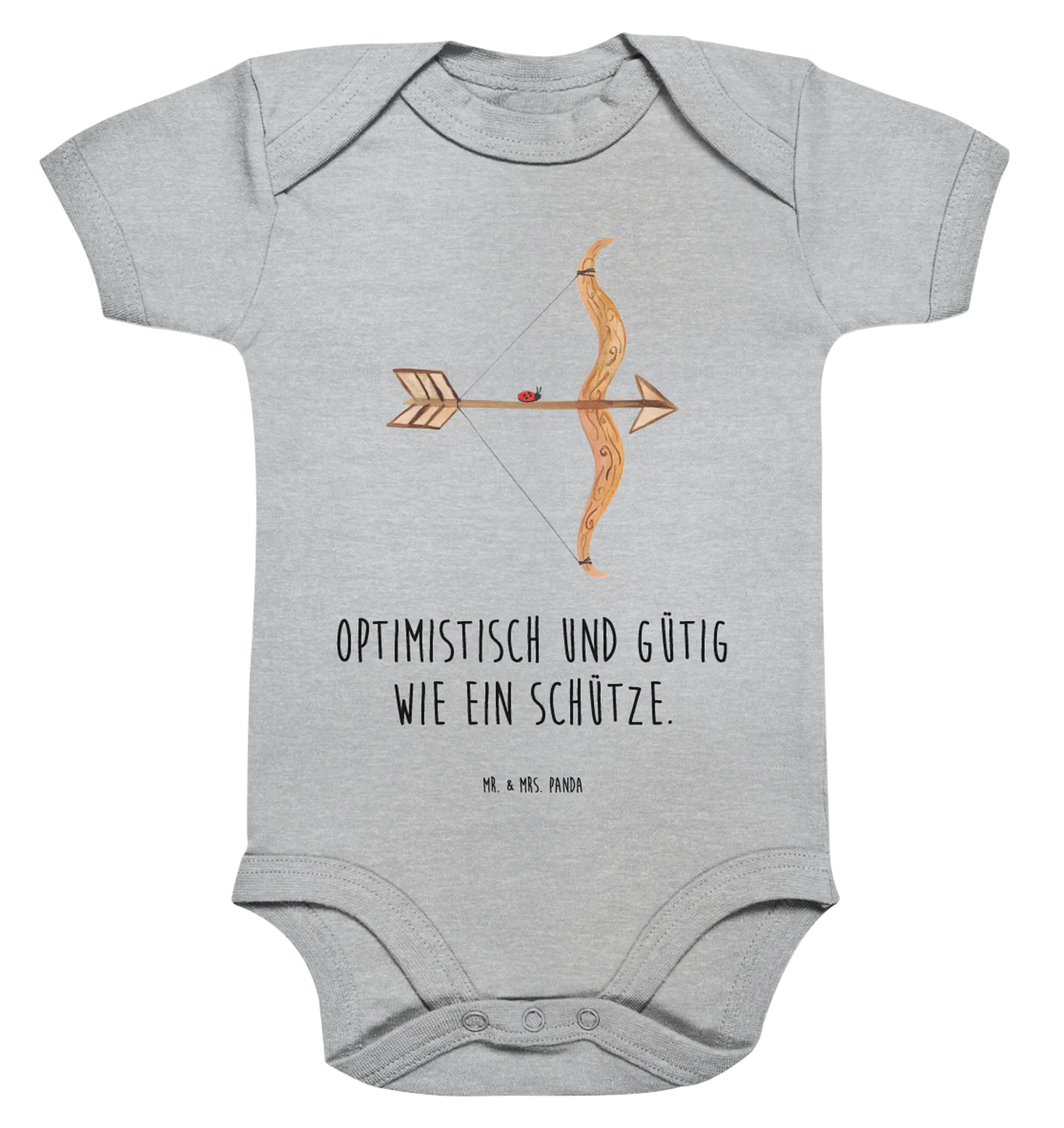 Organic Baby Body Sternzeichen Schütze