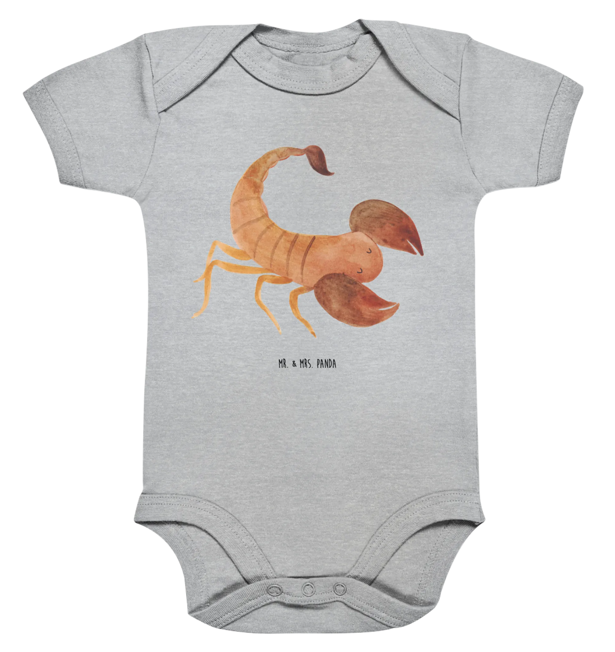 Organic Baby Body Sternzeichen Skorpion