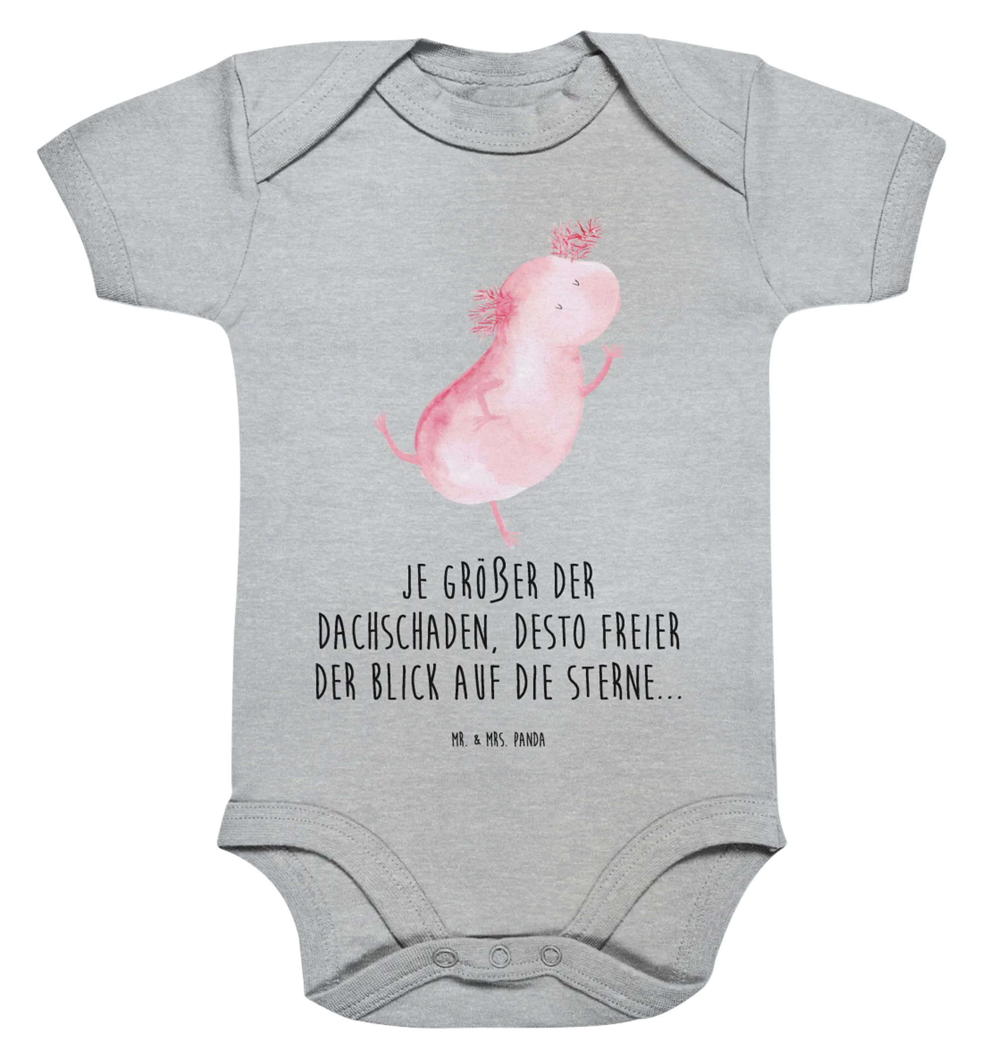 Organic Baby Body Axolotl Tanzen