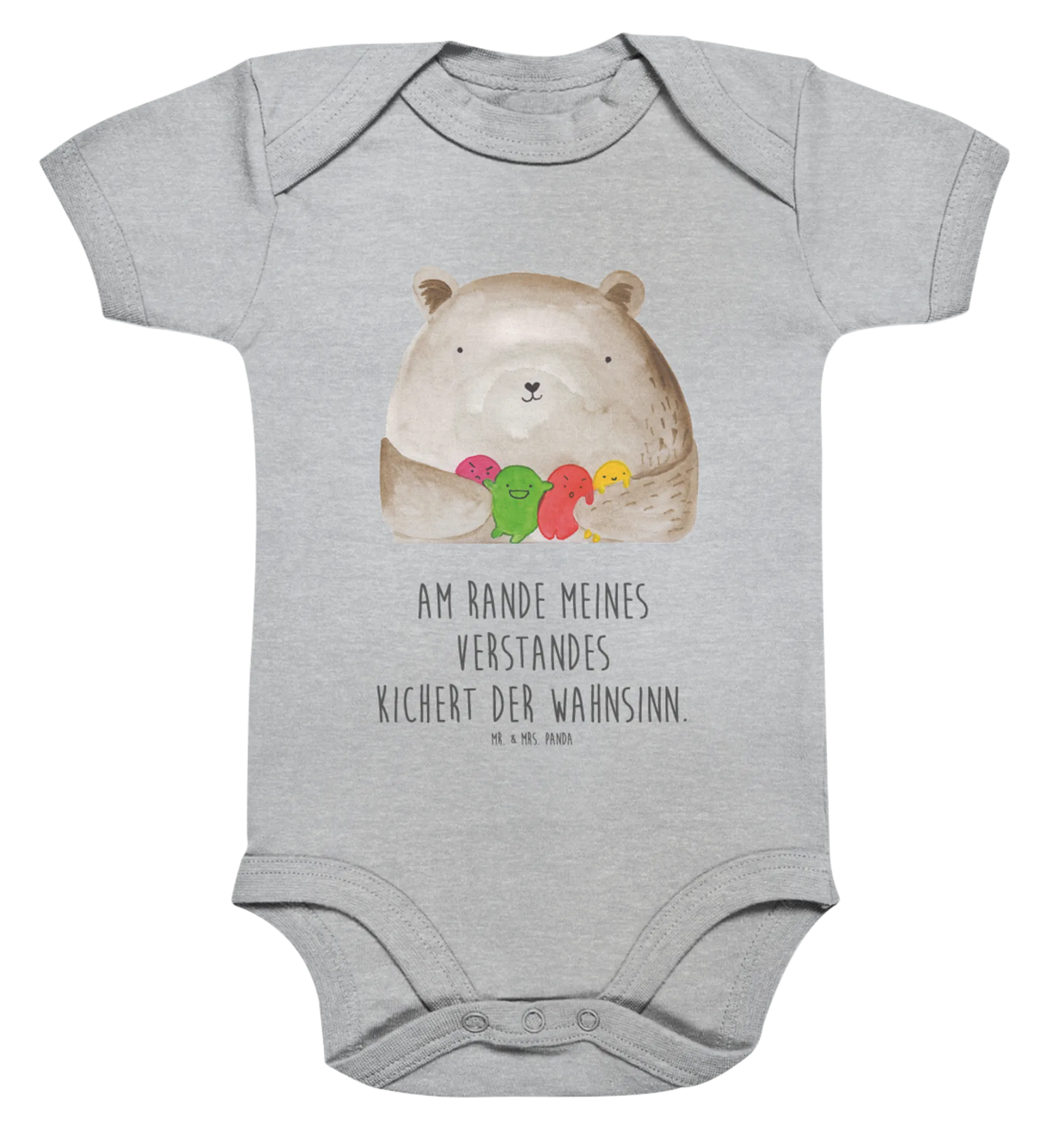 Organic Baby Body Bär Gefühl