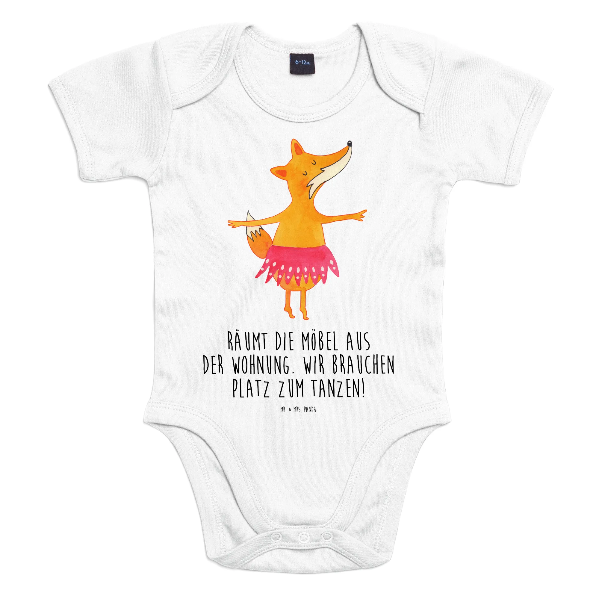 Organic Baby Body Fuchs Ballerina