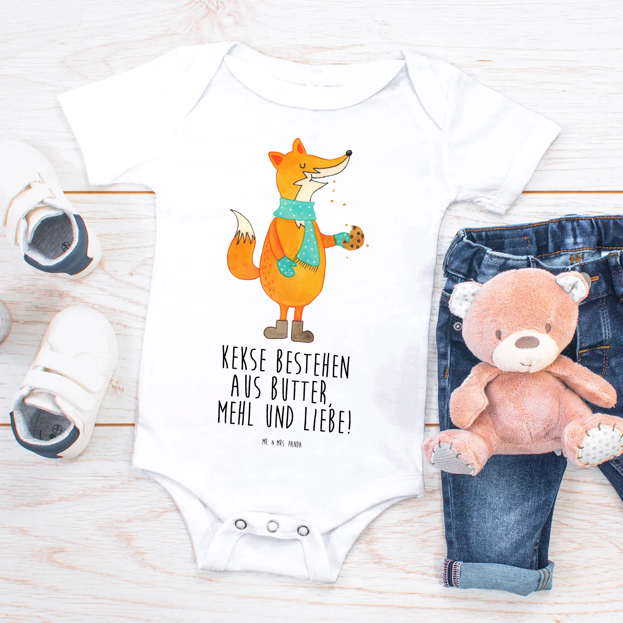 Organic Baby Body Fuchs Keks