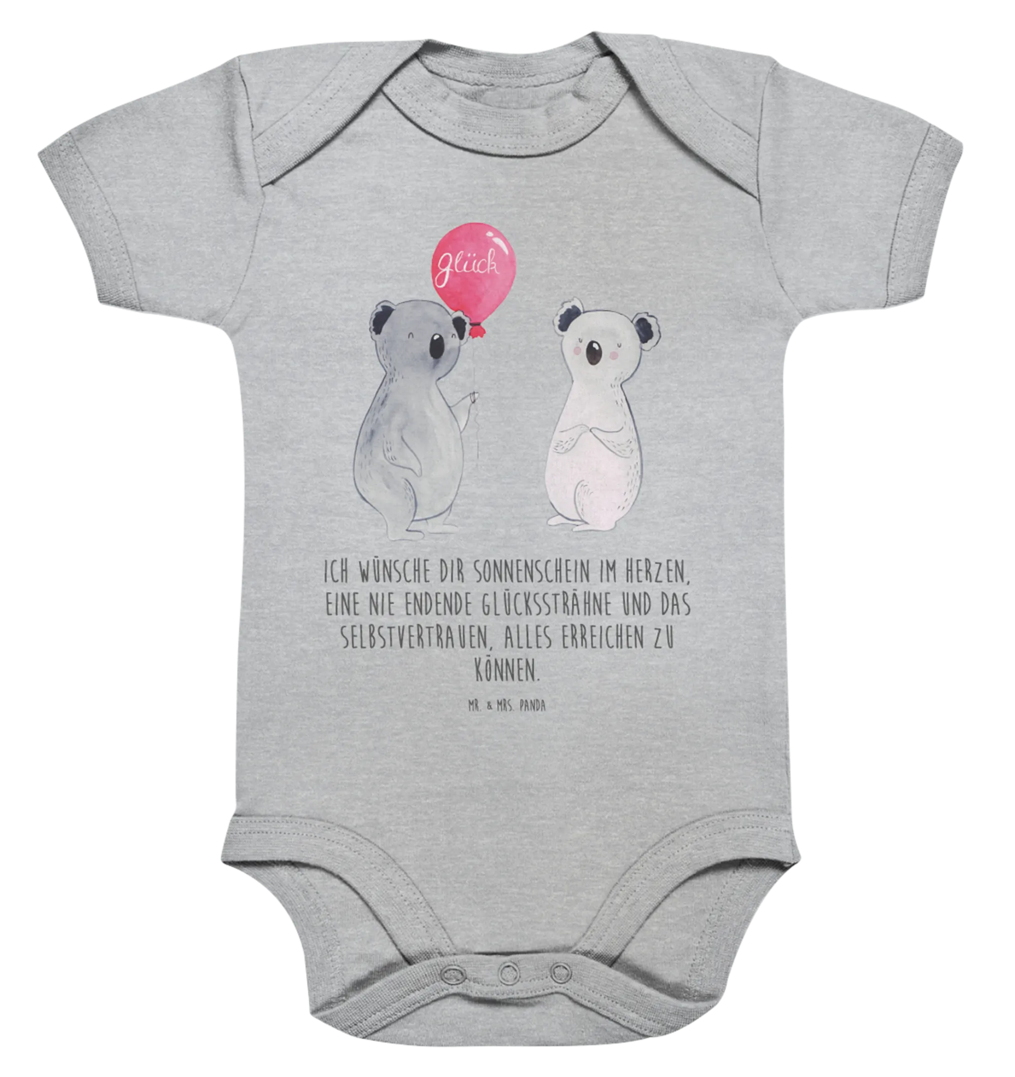 Organic Baby Body Koala Luftballon