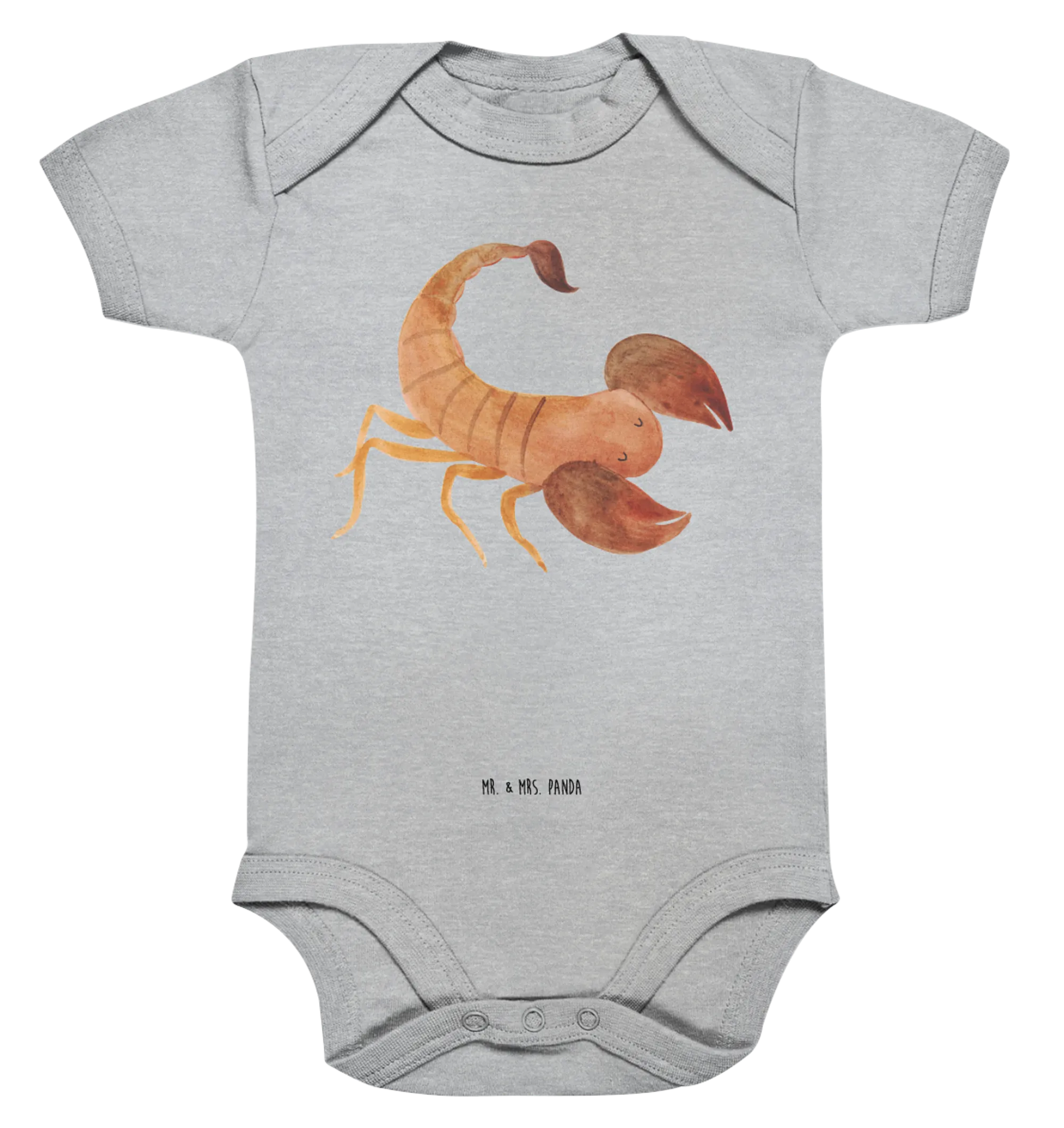 Organic Baby Body Sternzeichen Skorpion Classic