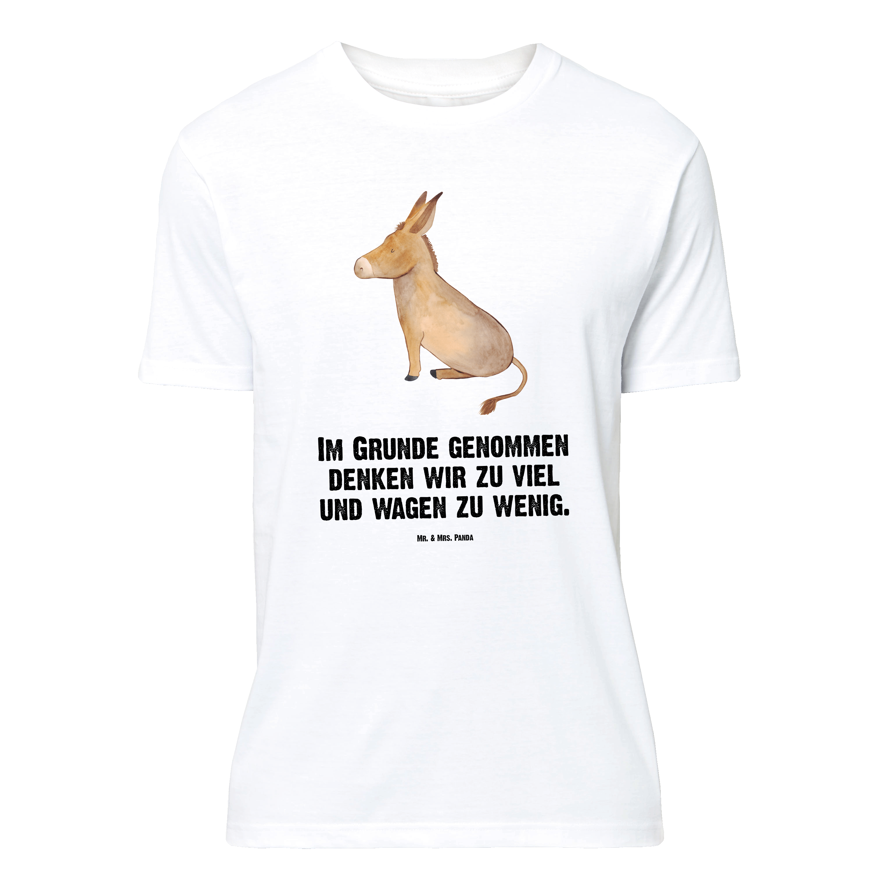 Größe S T-Shirt Esel - Geschenk Tiere Junggesellenabschied Lebensmut Mut Frauen - Bild 7 von 20