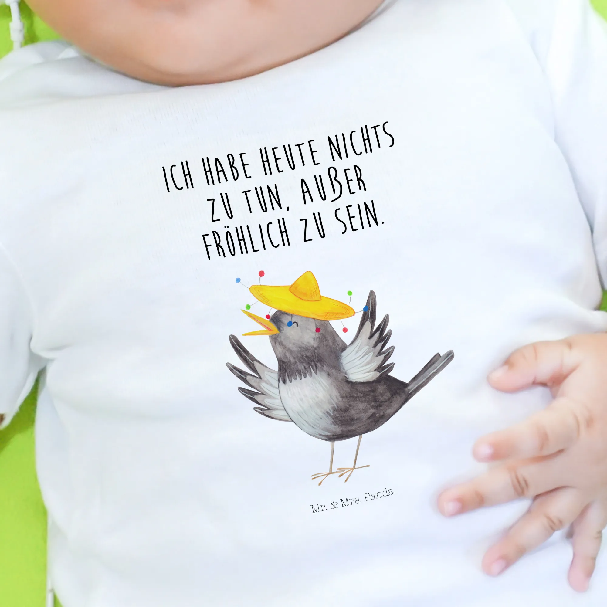 Organic Baby Shirt Rabe Sombrero