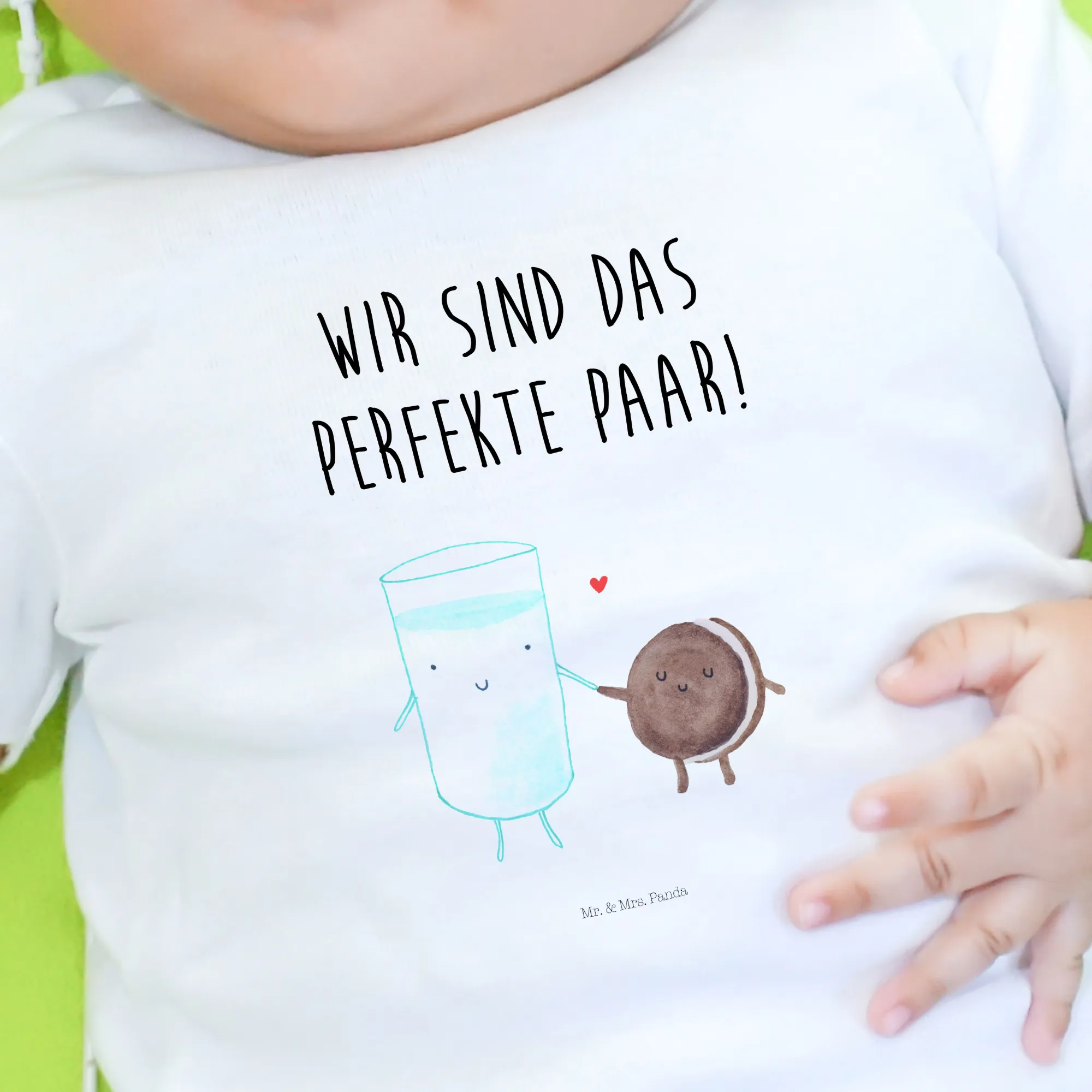 Organic Baby Shirt Milch Keks