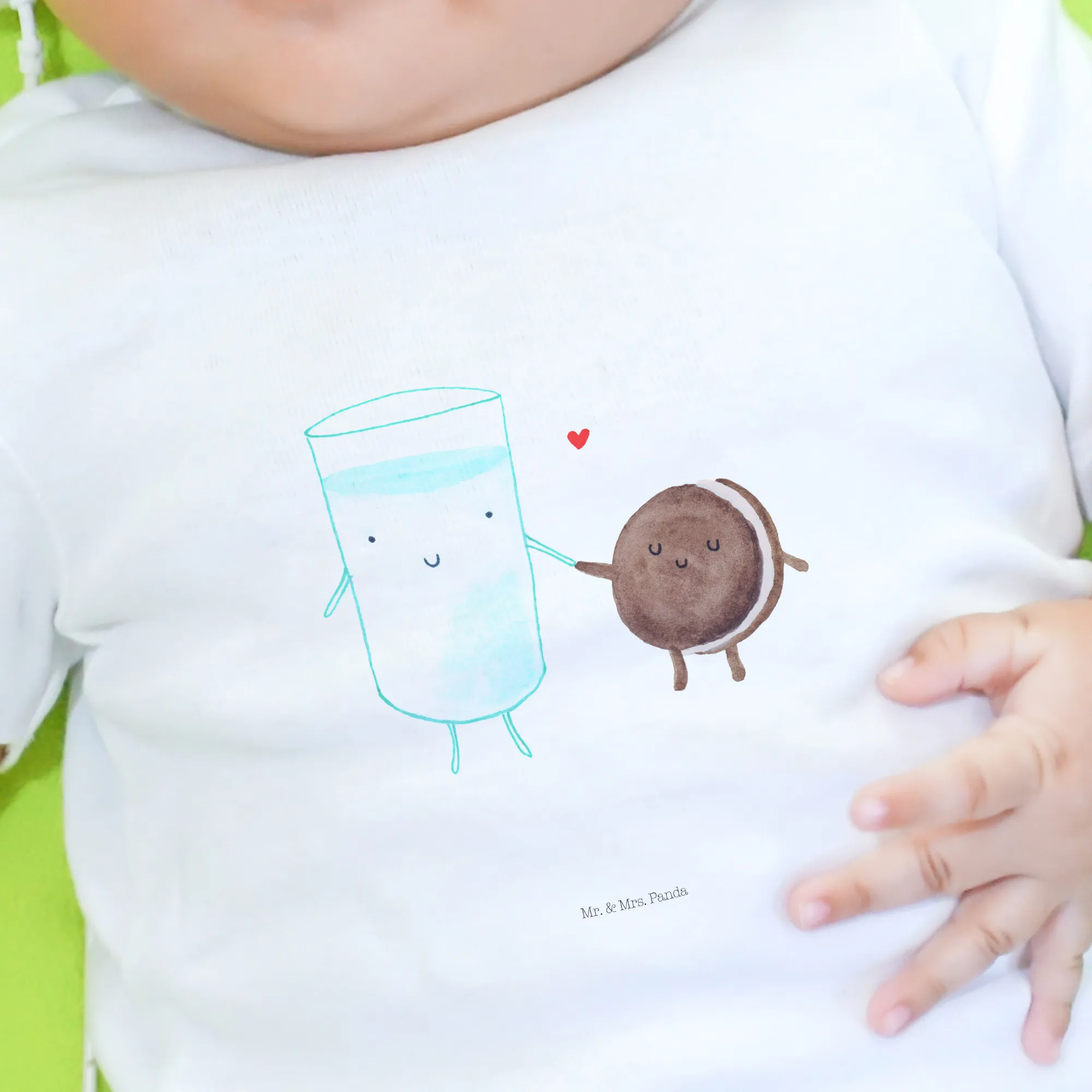 Organic Baby Shirt Milch Keks