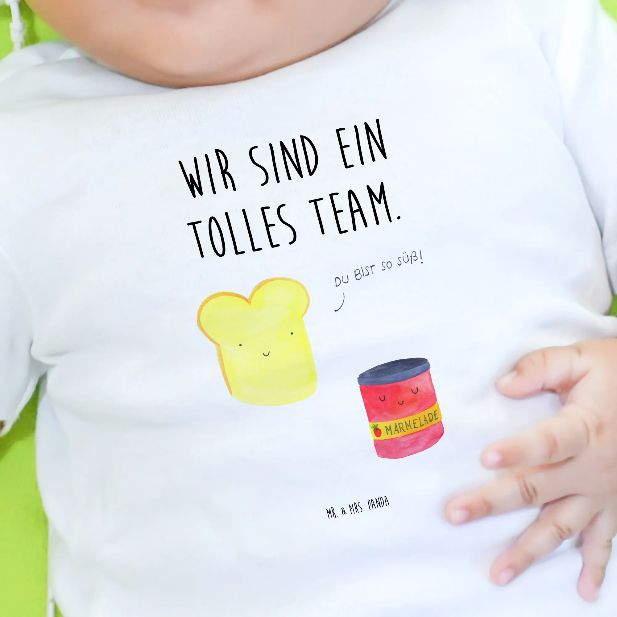 Organic Baby Shirt Toast Marmelade