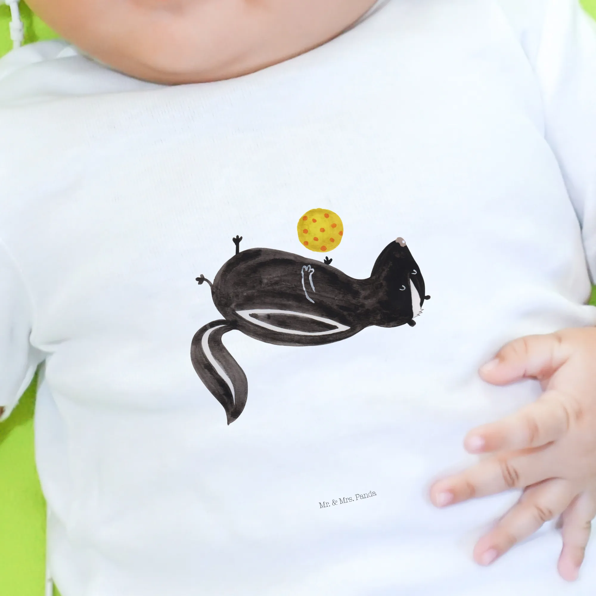 Organic Baby Shirt Stinktier Ball