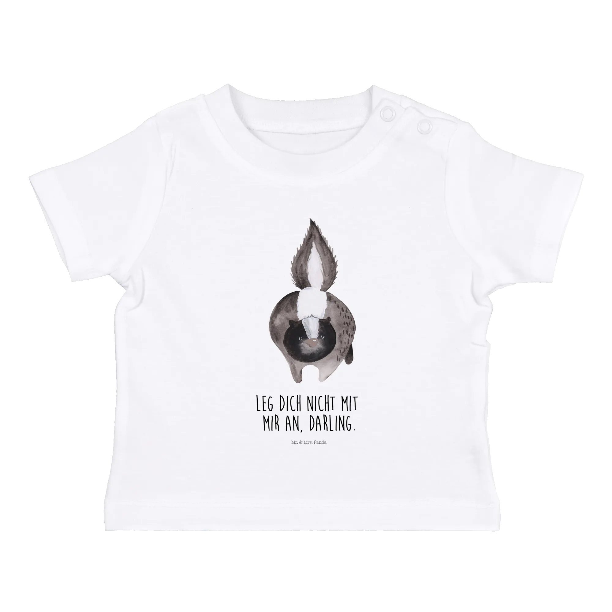 Organic Baby Shirt Stinktier Angriff